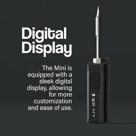 Generic Smart Mini Portable Soldering Iron compact design suits tight spaces and travel