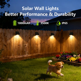 Generic Solar Mailbox Light 3500K warm glow enhances curb appeal