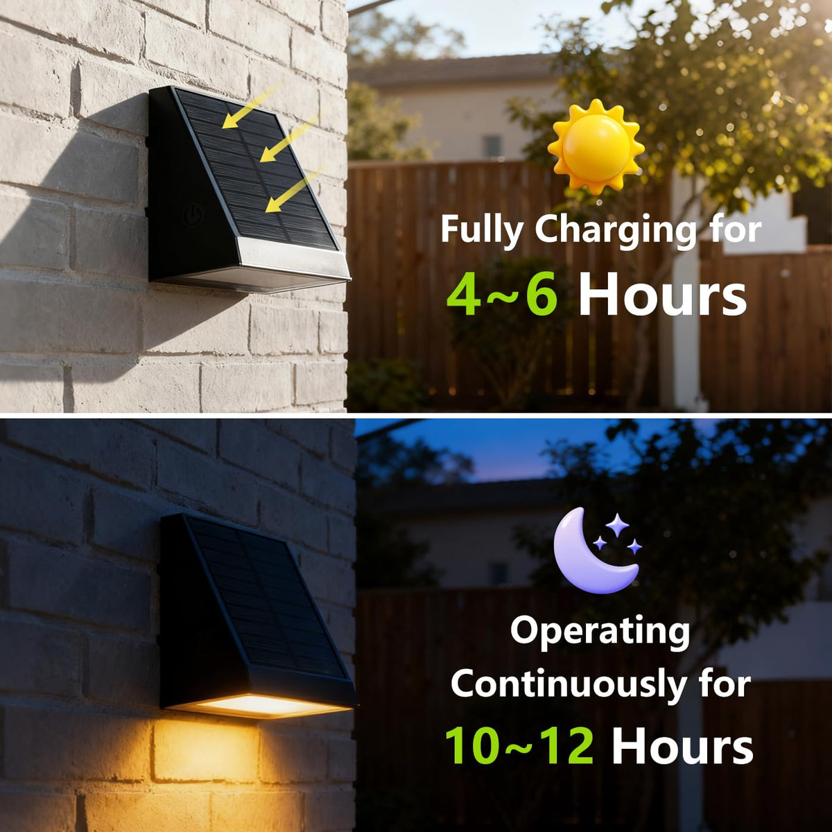 Easy installation of solar mailbox light with included hardware