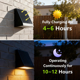 Easy installation of solar mailbox light with included hardware