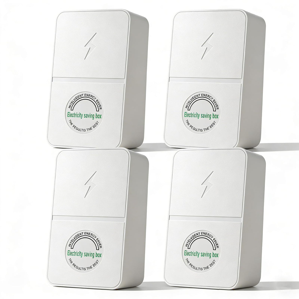 Generic StopWatt smartplug front view shows compact, durable housing for reliable home use.
