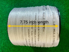 Generic polyester mule tape 3/4 inch width for conduit installations.