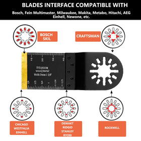 Generic bi-metal shot blade designed for tougher materials