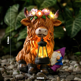 Generic TOLIMI statue measures 8.3 by 6.7 inches for compact placement.