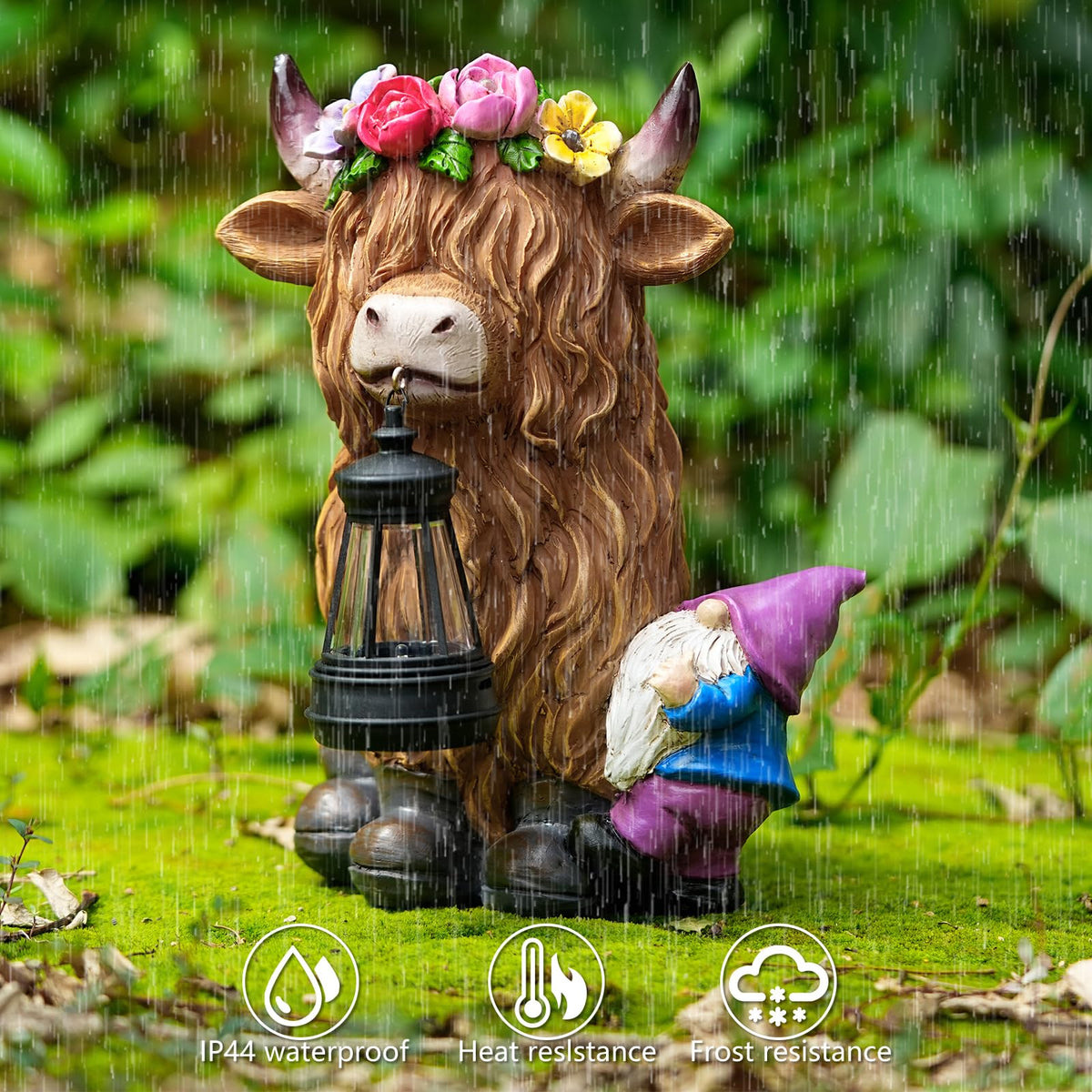 Generic TOLIMI outdoor decor adds charm to yard or patio.