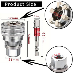 Generic Universal Socket Wrench crafted from chrome vanadium steel for long-lasting durability.