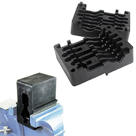 Generic Vise Block ring protection feature prevents tool ring damage during use.