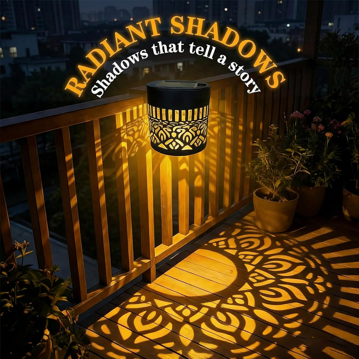 Generic Waterproof Mandala Lights withstand rain and wind for year-round outdoor use