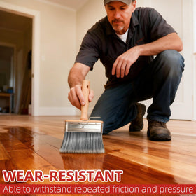 Generic Wesquer nylon bristles ensure durability and easy cleaning