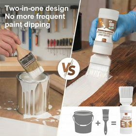 Generic white door and cabinet finish on smooth surface.