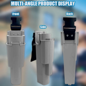 Generic window cleaning holster with slot for strip washers on waist