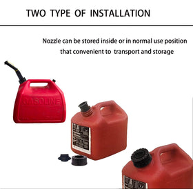 Generic yellow vent cap shown for back-end venting and easy use.