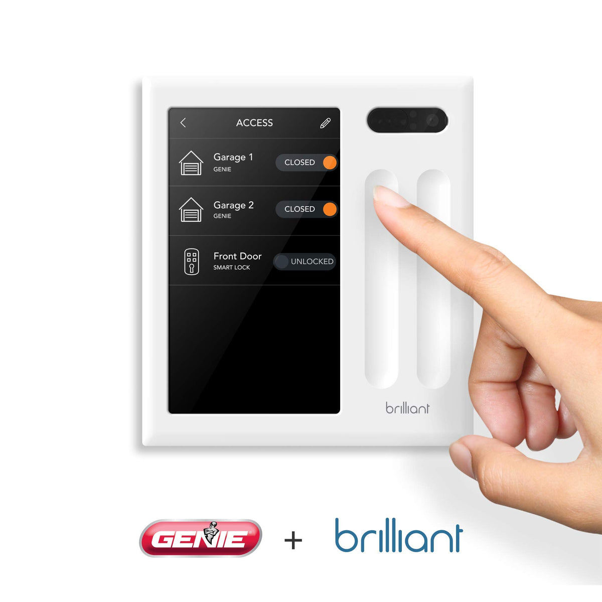 Genie Aladdin Connect multi-door setup for scalable access