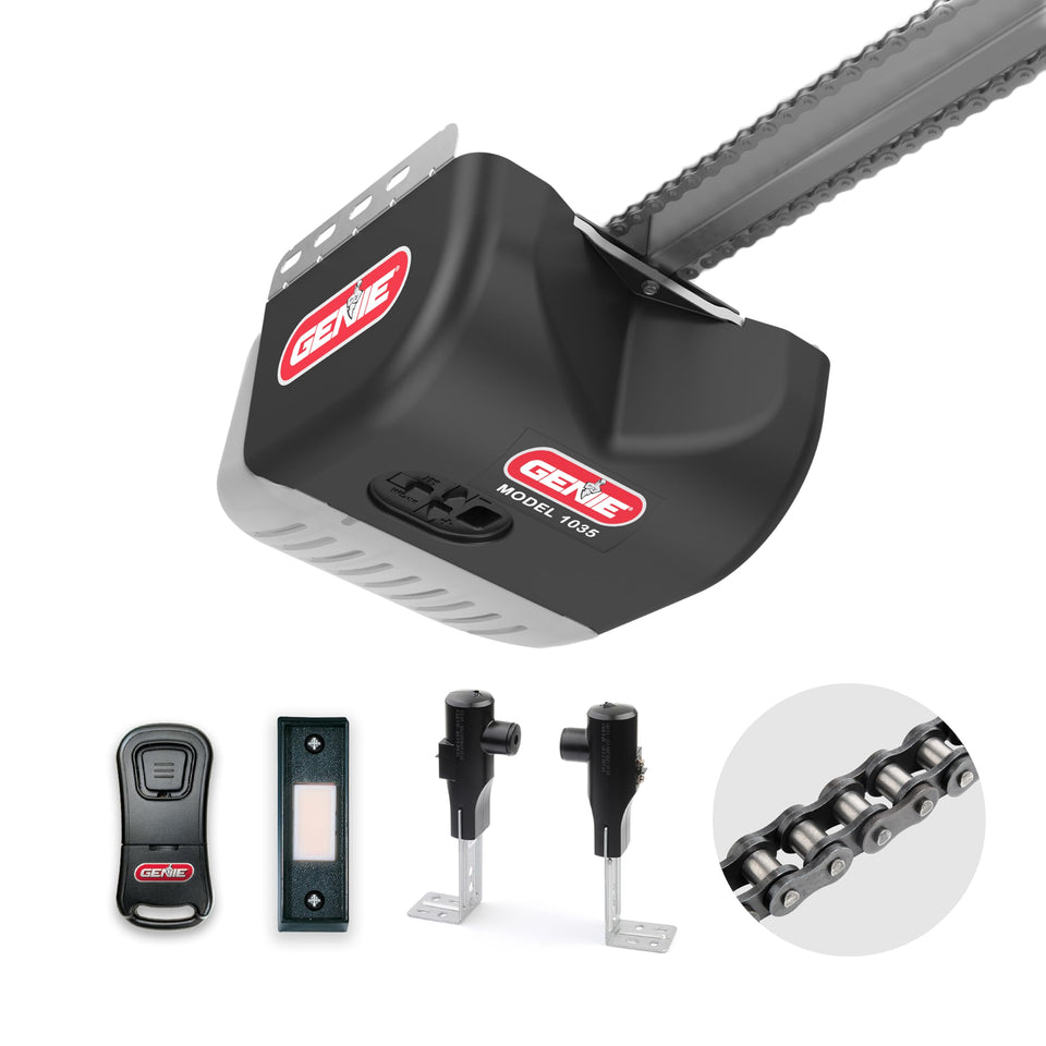 Genie Chain Drive 500 garage door opener motor for smooth operation