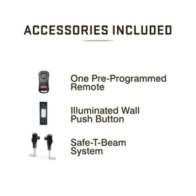 Genie Chain Drive 500 remote for convenient garage access