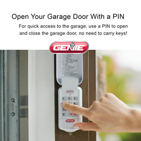 Genie GK-R keypad screw-mount installation for quick setup.