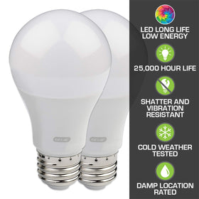 Genie GLEDB2-R2 5G-shock-resistance LED bulb withstands garage vibrations.