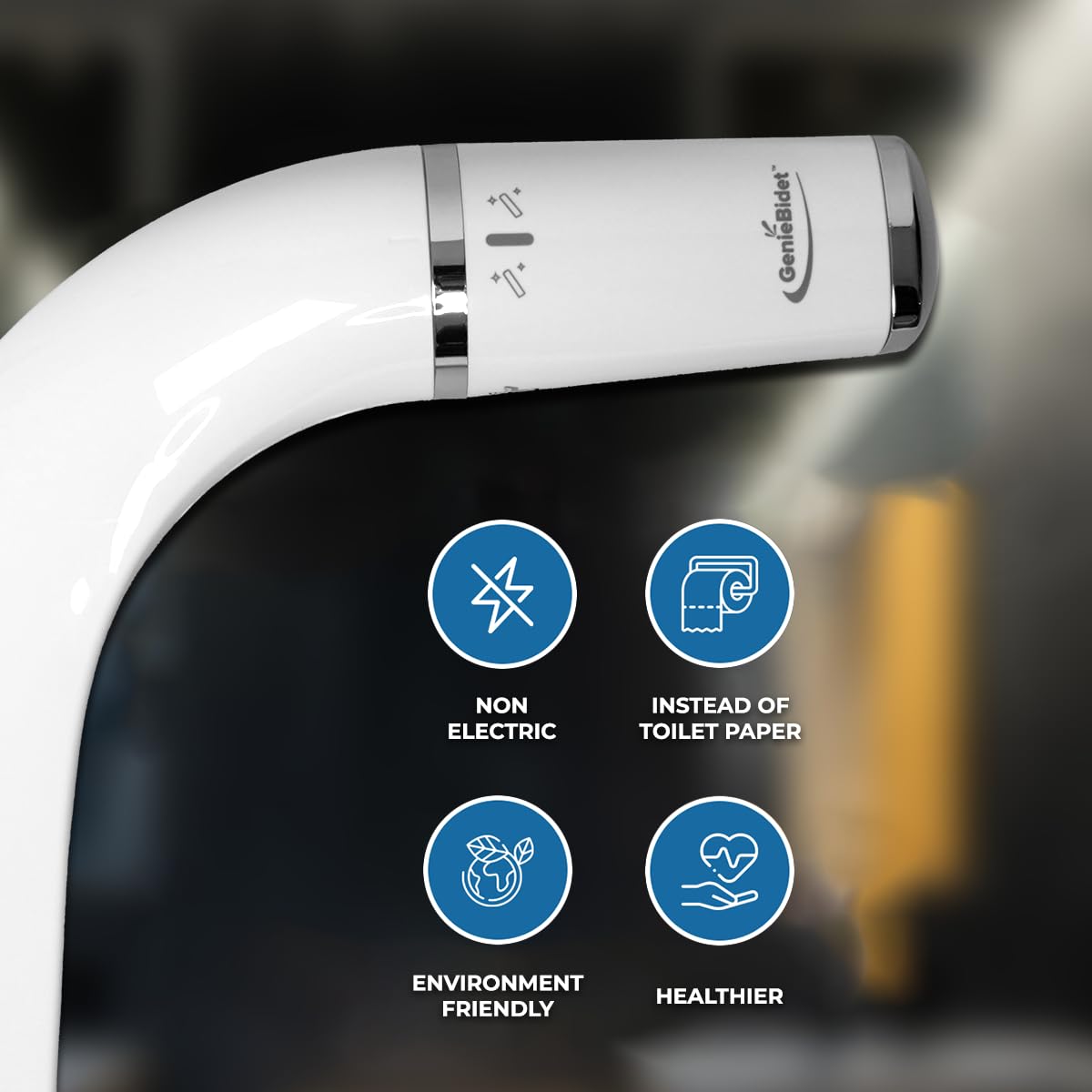 GenieBidet included travel bidet for on the go hygiene.