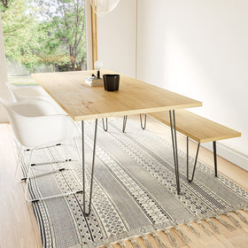 Genius Iron legs shown with easy-install steps for DIY projects