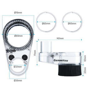 Genmitsu ABS material is durable for milling sessions
