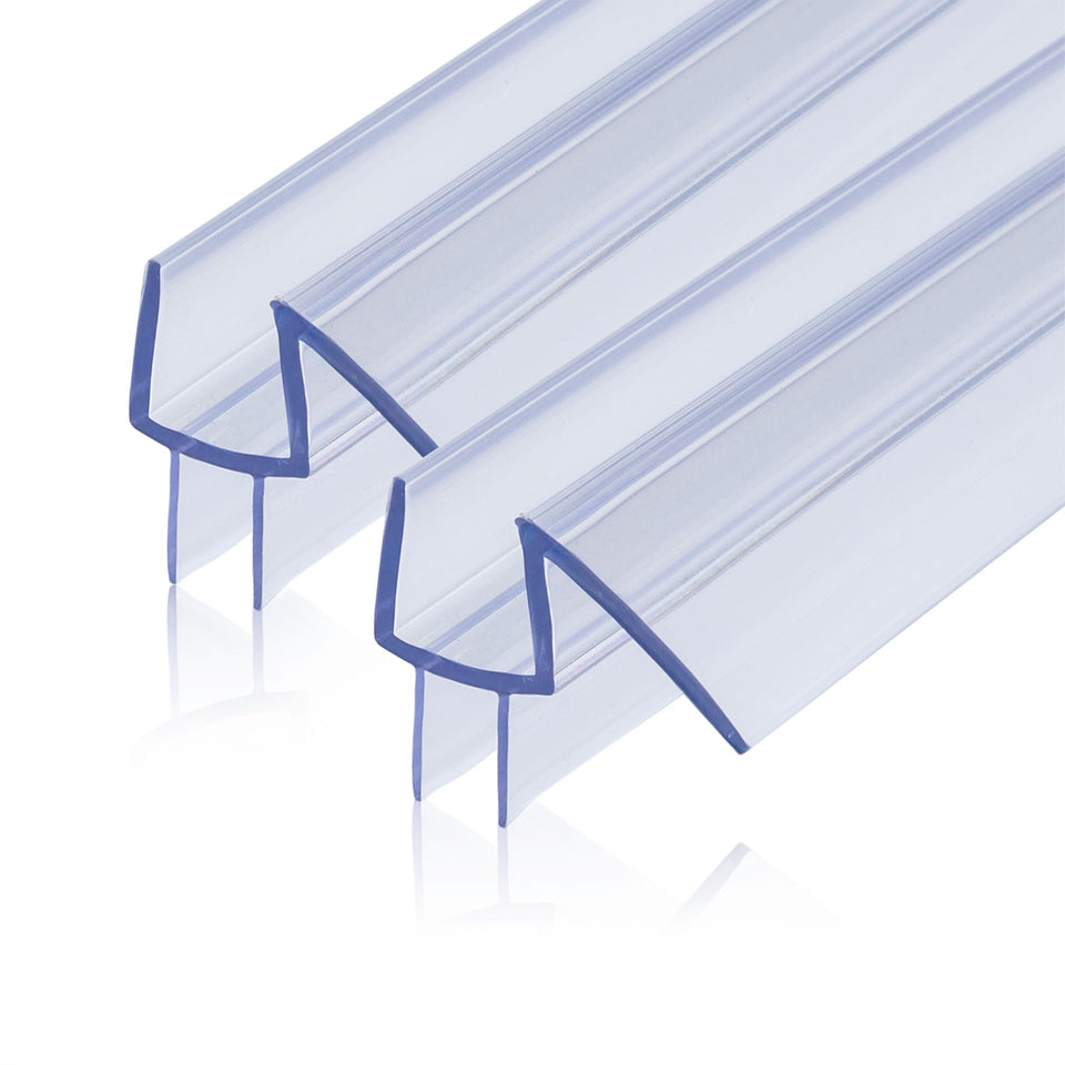 GENNHOPO shower door bottom seal 3/8-36in for frameless glass reduces leaks.