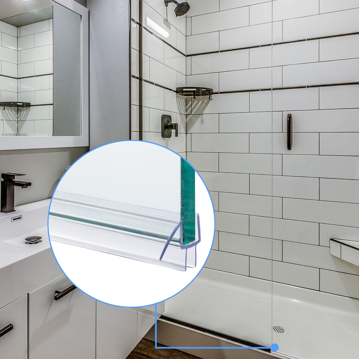 GENNHOPO true transparent polycarbonate seal maintains visibility over time.