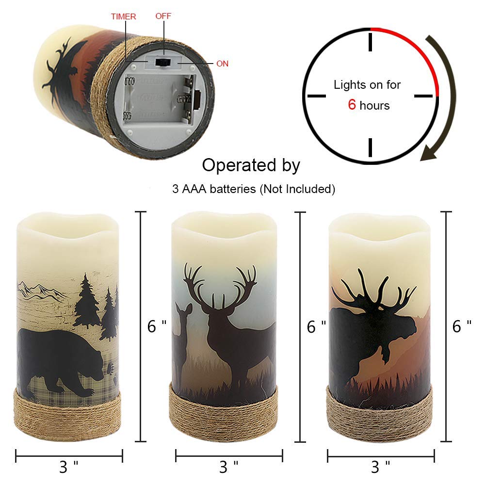 GenSwin battery-operated candles reduce fire risk for families and pets