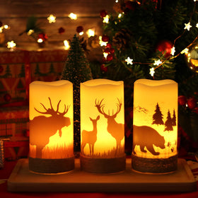 GenSwin real-wax candles offering authentic texture and warm glow