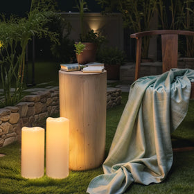 GenSwin dusk-to-dawn sensor candle ready for evening lighting