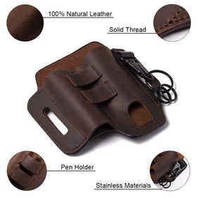 Gentlestache compact EDC belt sheath is ideal for discreet daily carry.