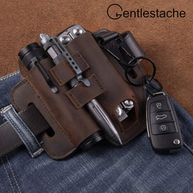 Gentlestache handmade leather adds natural character and durability over time.