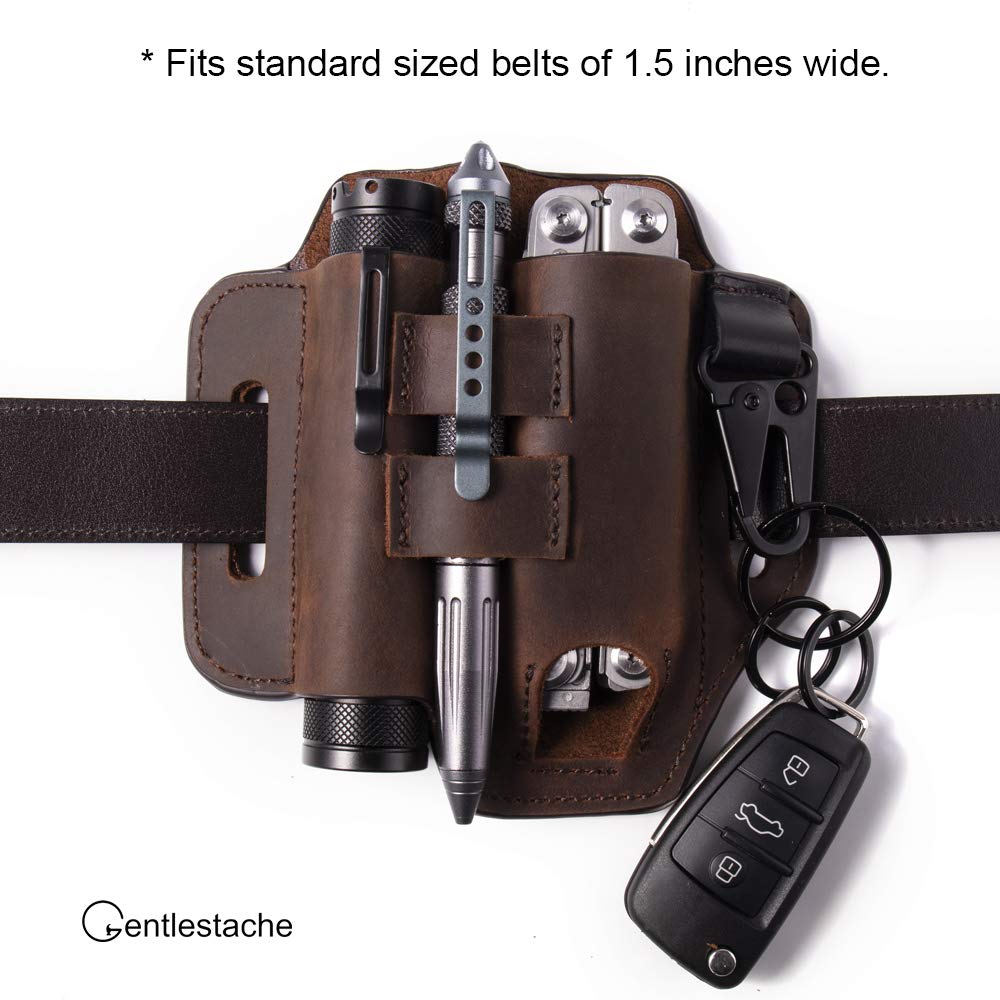 Gentlestache pen holder keeps writing instruments organized for on-the-go tasks.
