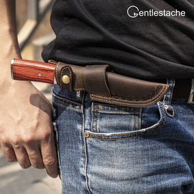 Gentlestache vertical carry design allows versatile wearing options.