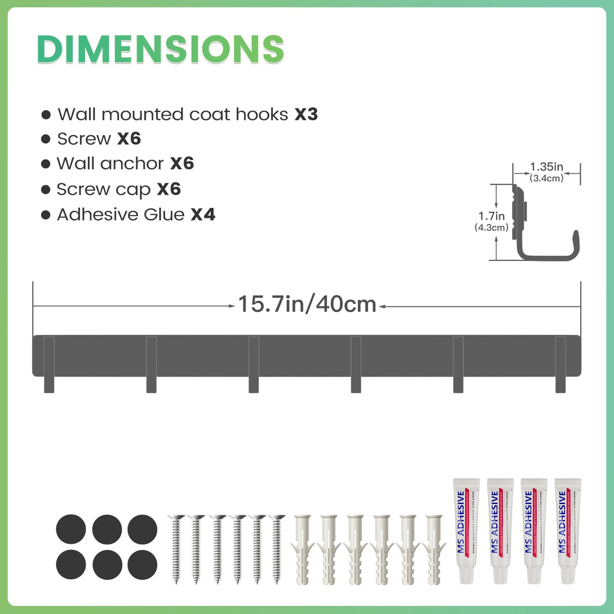 Geobella versatile rack suitable for entryways, bedrooms, and bathrooms.