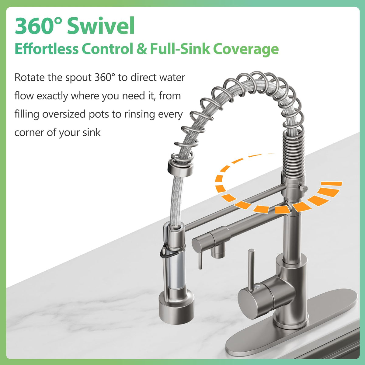 Geobella lead-free stainless steel housing ensures safe daily use.