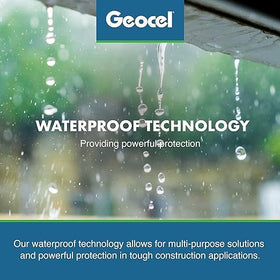 Geocel 2320 ultraviolet resistance helps seal stay intact in sun exposure.