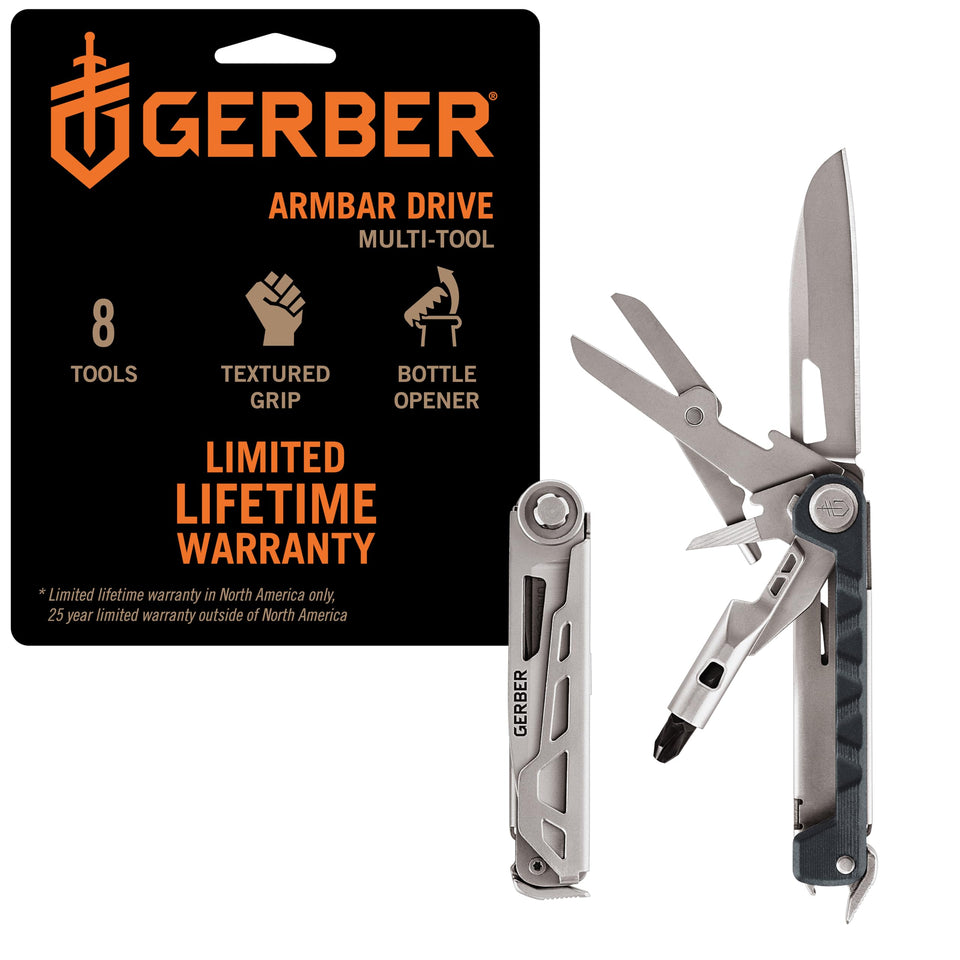 Gerber Armbar Drive 8-in-1 multitool for everyday carry.