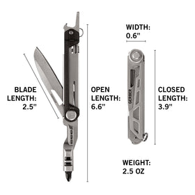 Gerber Armbar Slim Drive key-ring-ready design keeps tools accessible.