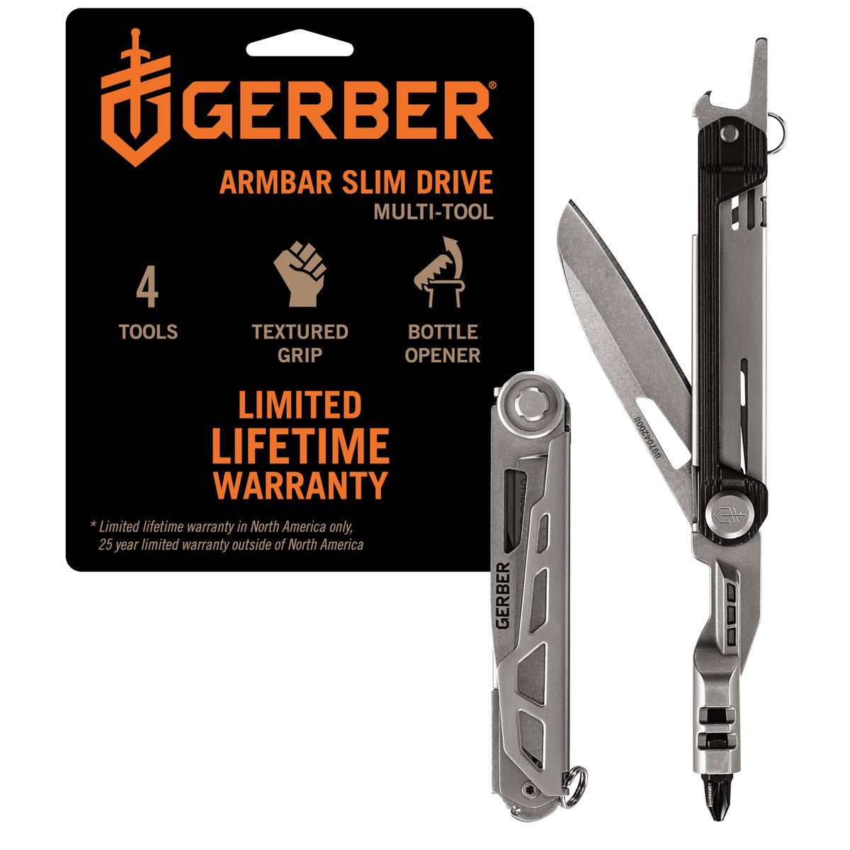 Gerber Armbar Slim Drive pocket knife for quick, everyday cuts.