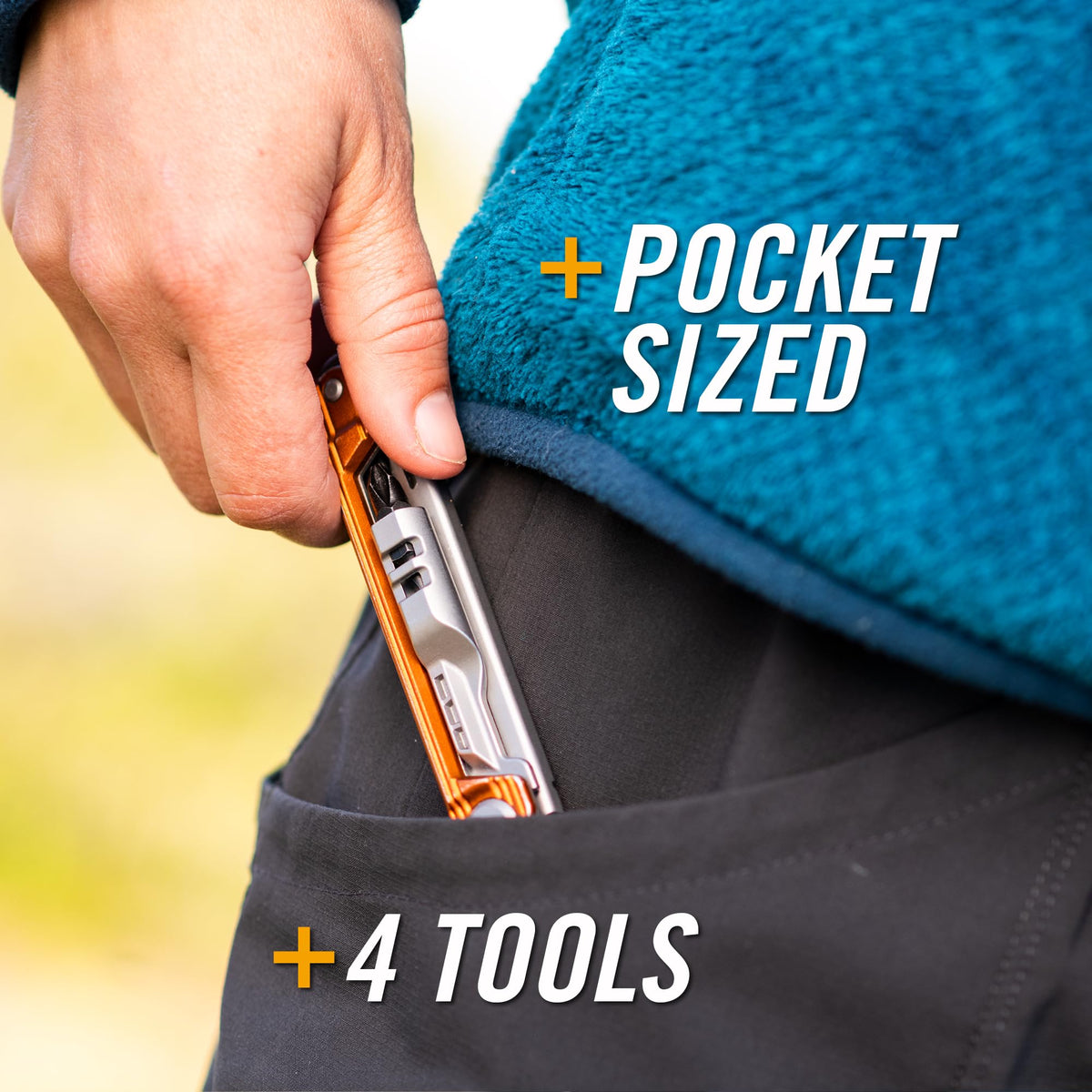 Gerber Armbar Slim Drive two-sided bit for versatile fastener reach.