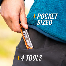 Gerber Armbar Slim Drive two-sided bit for versatile fastener reach.