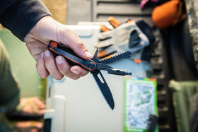 Gerber Armbar Trade bottle opener for outdoor refreshments.