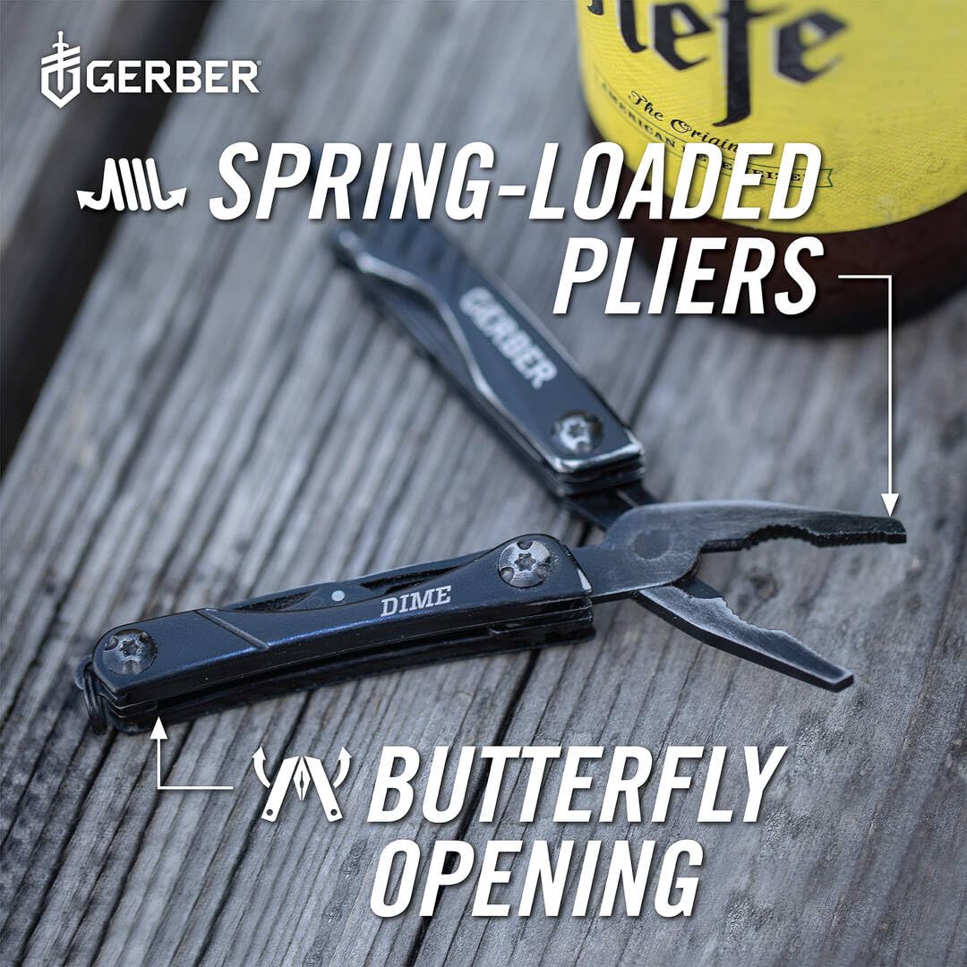 Gerber Dime 12-in-1 file for smoothing edges during on-the-go tasks
