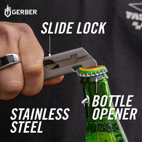 Gerber EAB Slim bottle opener feature for on-the-go use.