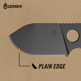 Titanium-coated steel body of the Gerber GDC money clip