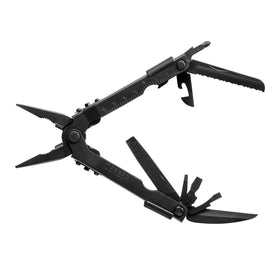 Gerber MP600 serrated knife cuts through tough materials outdoors