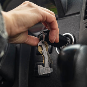 Gerber Gear Hatchet Keychain gift-ready packaging appeals to handy friends