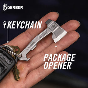 Gerber Hatchet Keychain compact carry on a pocket or bag