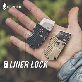 Gerber Key Note nail nick and starter tab for easy opening.