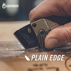 Gerber Key Note pocket clip and removable keychain for versatile carry.